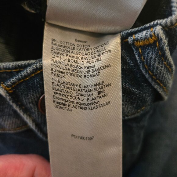 NWT 7 For All Mankind Spencer Mid Rise Flare Jeans Jasper Wash 23 - Picture 6 of 6